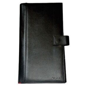 *RARE* Tumi Modernist Travel Organizer Black Leather 50th Retired HTF ~NWT